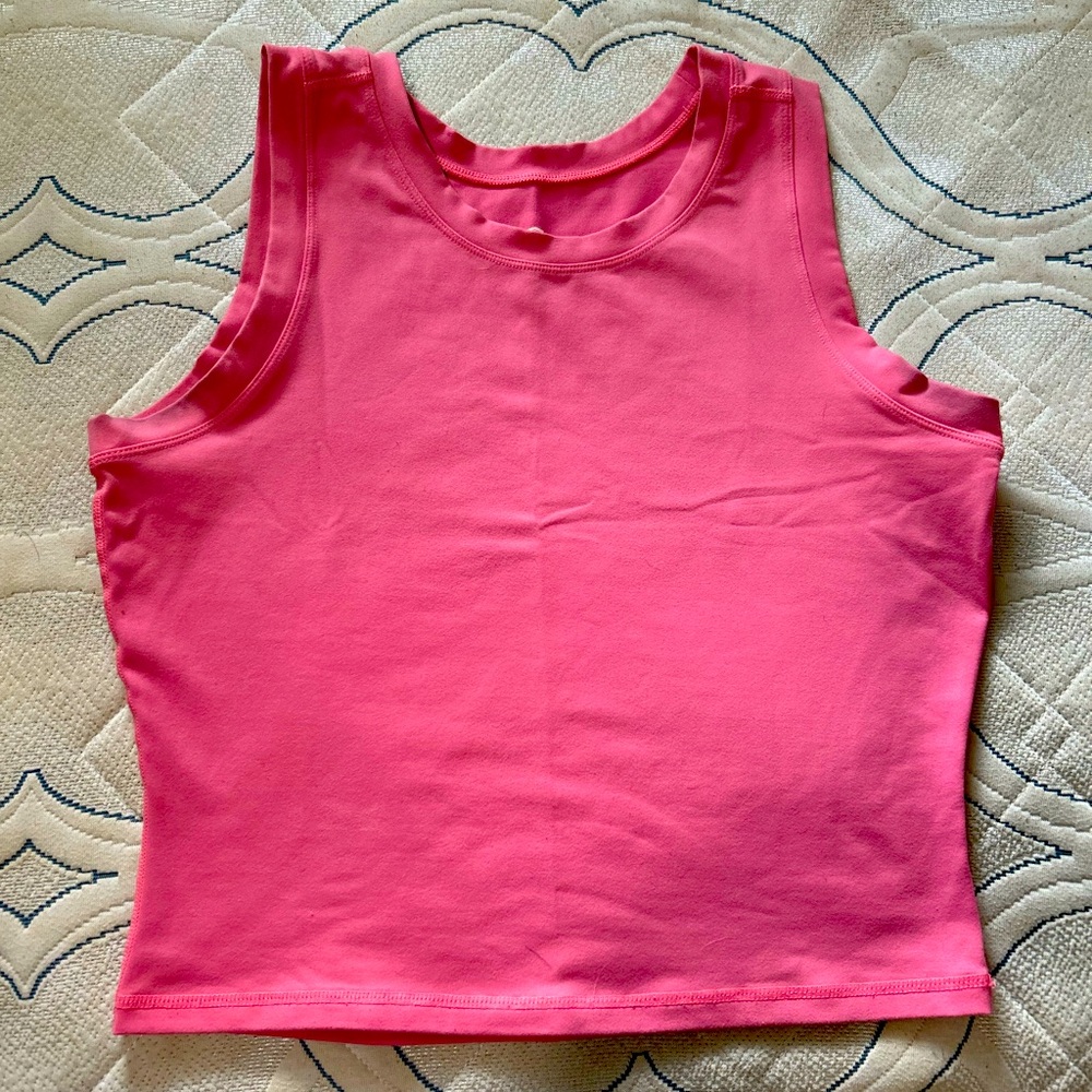 Pink Sleeveless Women's Top